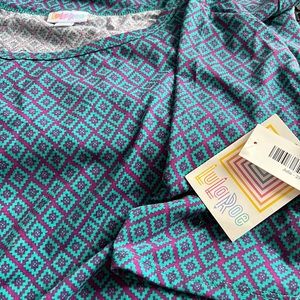 LuLaRoe Julia Dress 2XL (20-22) - New with Tags